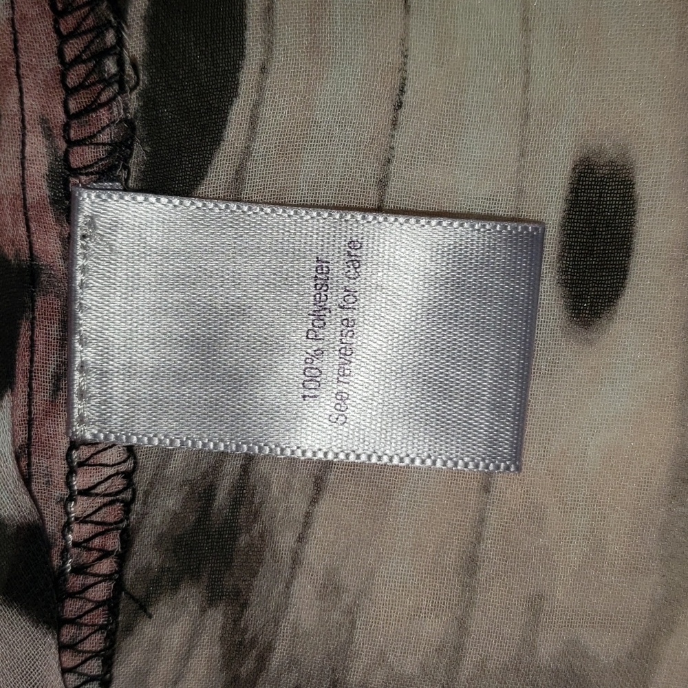 Jennifer Lopez Sheer Blouse Petite Small - Picture 4 of 8